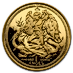 2014 1 oz Isle of Man Gold Angel Coin thumbnail