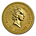 1997 1 oz Australian Gold Kangaroo Nugget Bullion Coin thumbnail