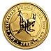 2002 1 oz Australian Gold Kangaroo Nugget Bullion Coin thumbnail