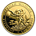2016 1 oz Somalia Gold Elephant Bullion Coin thumbnail