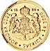 1999 11.7 Gram Gold Swedish Gold 2000 Kronor Bullion Coin  thumbnail