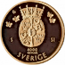 2010 10.8 Gram Gold Swedish Gold 2000 Kronor Coin - Wedding of Crown Princess Victoria and Daniel Westling thumbnail