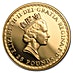 1987 1/4 oz UK Gold Britannia Proof Bullion Coin thumbnail