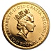 1989 1 oz United Kingdom Gold Britannia Proof Bullion Coin thumbnail