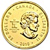 2010 1 oz Canadian Gold Maple Bullion Coin - Vancouver Olympics thumbnail