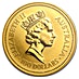1992 1 oz Australian Gold Kangaroo Nugget Bullion Coin thumbnail
