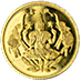 22-Karat Set of 3 Gold Hindu Medallions - 18.39 Gram Fine Gold Weight thumbnail