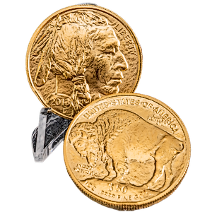 2 pcs of 1 oz 2013 American Gold Buffalo Coins – Total 2 oz Gold