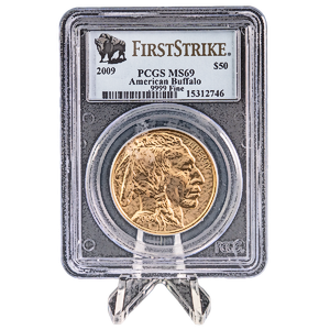 2009 1 oz American Gold Buffalo Coin - Graded MS 69 by PCGS