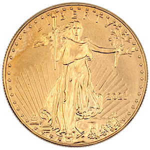 2021 1 oz American Gold Eagle Bullion Coin