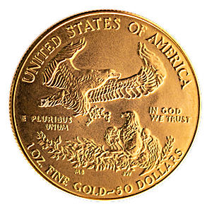 1990 1 oz American Gold Eagle Bullion Coin