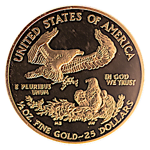 2004 1/2 oz American Gold Eagle Proof Bullion Coin