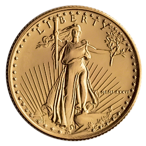 1986 1/4 oz American Gold Eagle Bullion Coin