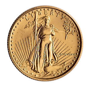 1986 1/10 oz American Gold Eagle Bullion Coin