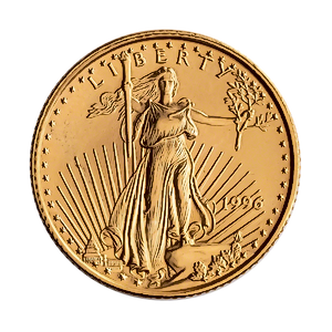 1996 1/10 oz American Gold Eagle Bullion Coin