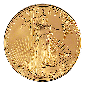 2002 1/2 oz American Gold Eagle Bullion Coin