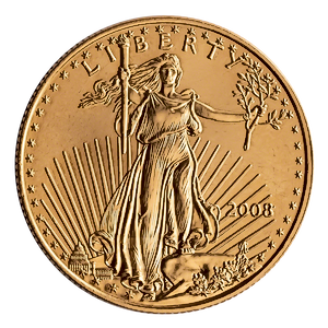 2008 1/2 oz American Gold Eagle Bullion Coin