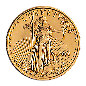 2008 1/10 oz American Gold Eagle Bullion Coin