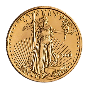2008 1/10 oz American Gold Eagle Bullion Coin