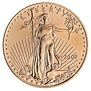 2009 1 oz American Gold Eagle Bullion Coin