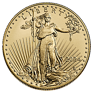 2024 1 oz American Gold Eagle Bullion Coin (BU)