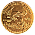 1986 1/2 oz American Gold Eagle Bullion Coin thumbnail