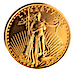 1990 1 oz American Gold Eagle Bullion Coin thumbnail