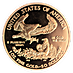 2004 1 oz American Gold Eagle Proof Bullion Coin thumbnail
