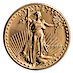 1987 1/2 oz American Gold Eagle Bullion Coin thumbnail