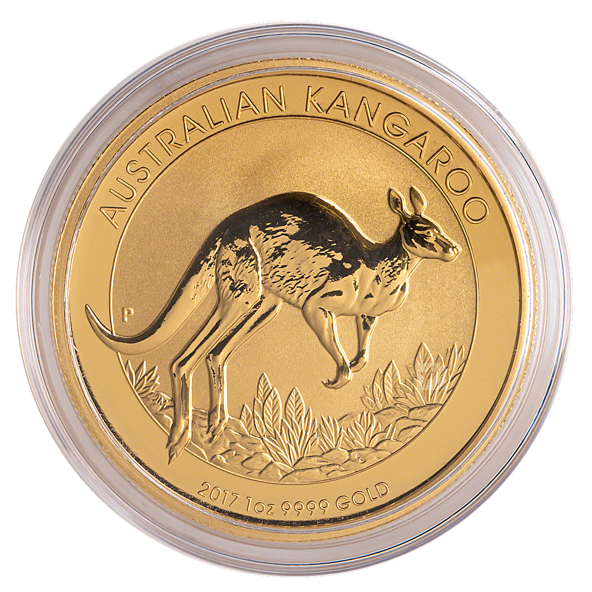 Australian Kangaroo one Tonne Gold Coin.