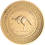 Buy 1992 1 Kilogram Australian Gold Kangaroo Nugget Bullion Coin