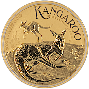 2025 1 oz Australian Gold Kangaroo Nugget Bullion Coin