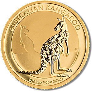 Australian Gold Kangaroo Nugget 2016 - 1 oz Australian Gold Kangaroo Nugget 2016 - 1 oz