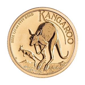 2022 1/4 oz Australian Gold Kangaroo Nugget Bullion Coin