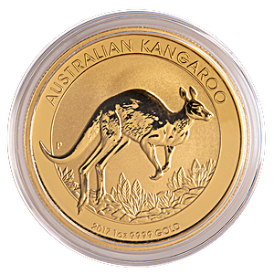Australian Gold Kangaroo Nugget 2017 - 1 oz