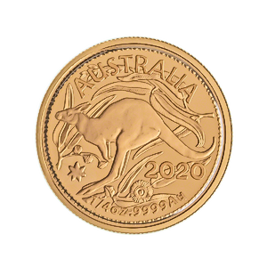 2020 1/4 oz Australian Gold Kangaroo Bullion Coin (Pre-Owned in Good Condition)