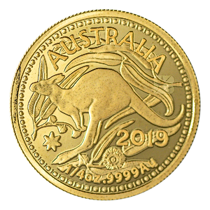 2019 1/4 oz Australian Gold Kangaroo Bullion Coin (Pre-Owned in Good Condition)