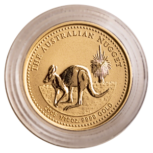 2005 1/10 oz Australian Gold Kangaroo Nugget Bullion Coin