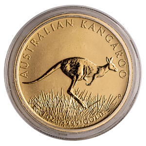 2008 1 oz Australian Gold Kangaroo Nugget Bullion Coin