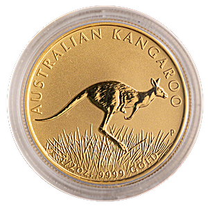 Australian Gold Kangaroo Nugget 2008 - 1/2 oz