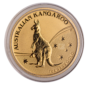 2009 1 oz Australian Gold Kangaroo Nugget Bullion Coin