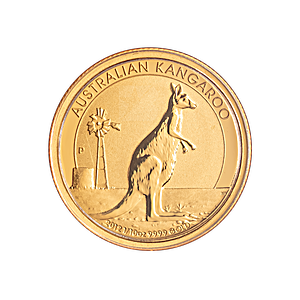 Australian Gold Kangaroo Nugget 2012 - 1/10 oz
