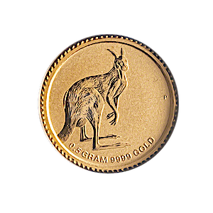 2013 0.5 Gram Australian Gold Kangaroo Nugget Bullion Coin