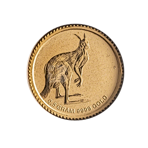 2013 0.5 Gram Australian Gold Kangaroo Nugget Bullion Coin