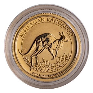 2017 1/10 oz Australian Gold Kangaroo Nugget Bullion Coin