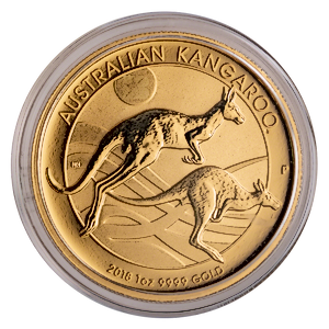 2018 1 oz Australian Gold Kangaroo Nugget Bullion Coin
