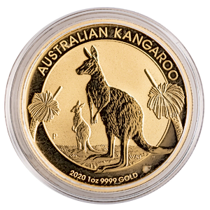 2020 1 oz Australian Gold Kangaroo Nugget Bullion Coin