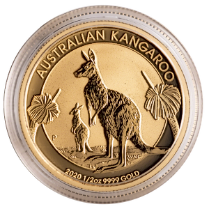 2020 1/2 oz Australian Gold Kangaroo Nugget Bullion Coin