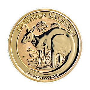 2021 1/2 oz Australian Gold Kangaroo Nugget Bullion Coin