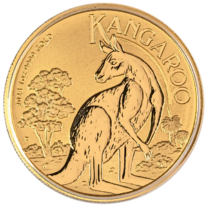 2023 1 oz Australian Gold Kangaroo Nugget Bullion Coin